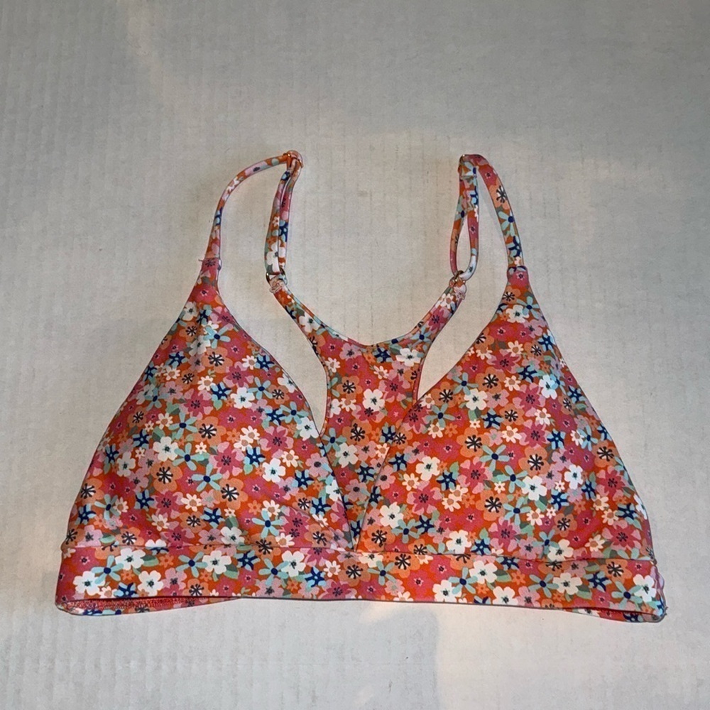 Midori Floral Racerback Swim Top